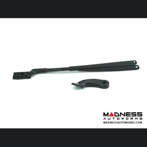 Alfa Romeo 4C Carbon Fiber Windshield Wiper Arm Cover 